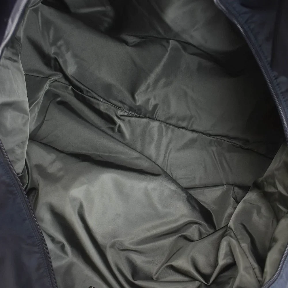 PRADA "Linea Rossa": Navy Blue, Tessuto Nylon & Logo Duffel/Weekender Bag (td) - Picture 13 of 13